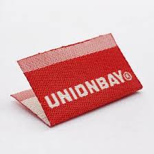 Unionbay woven label